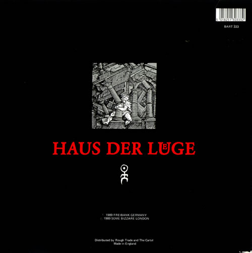 Einsturzende Neubauten Haus Der Lüge + Poster UK vinyl LP